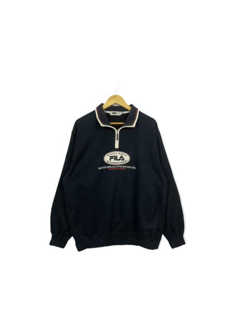 Other Designers Fila - Fila International Biella Italia Half Zipper Sweatshirt