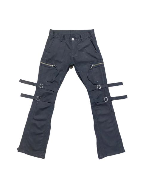 Other Designers Japanese Brand - DOUBLE EDGE Military Riders Cargo Pants Flare