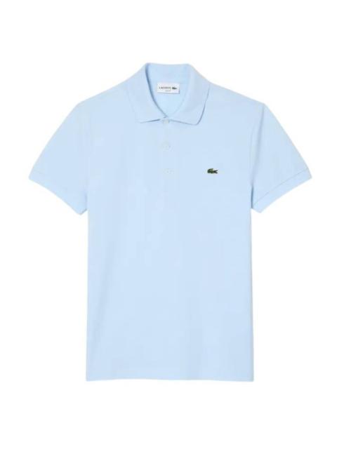 LACOSTE Lacoste Stretch Pique Short-Sleeve Slim Fit Polo Shirt, Band Size 3 (Small)