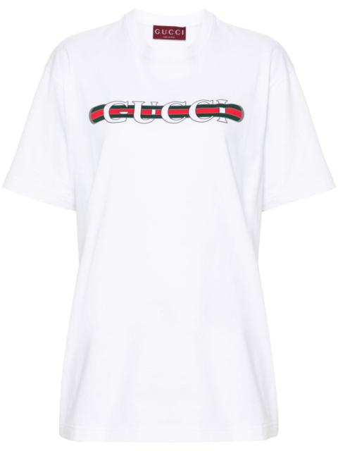 GUCCI Gucci Women Logo Cotton T-Shirt