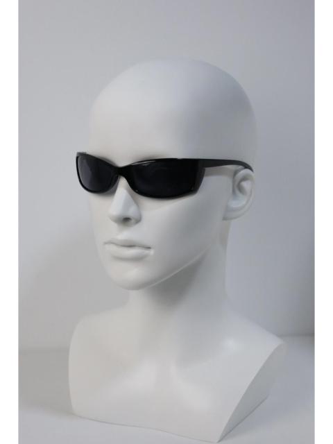 Hype - Y2k Avant Garde Futuristic Black Sunglasses Unisex OS