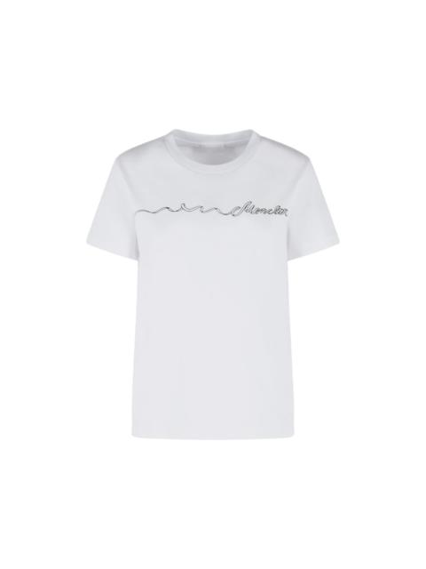 Moncler Logo Cotton T-shirt
