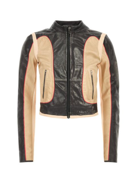 Diesel Multicolor leather L’Oonie jacket