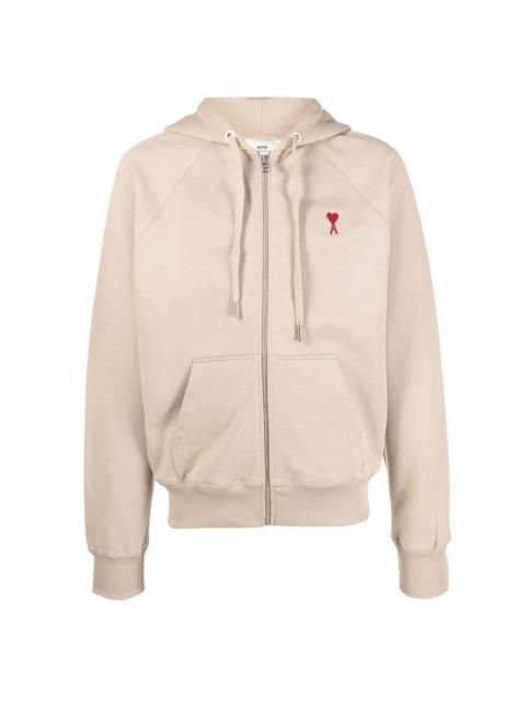 AMI Paris Ami de Coeur Zipped Hoodie