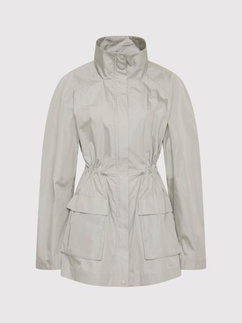 ST. AGNI Paper Taffeta Parka - Silver