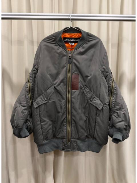 Junya Watanabe MAN Junya Watanabe 25AW Asymmetric Bomber MA-1 Jacket