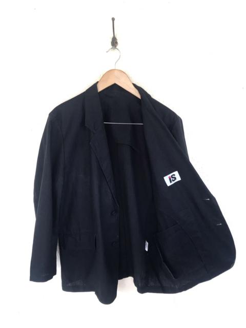 Other Designers Issey Miyake - Vintage Issey Miyake Issey Sport I.S Hemp Black Jacket Coat