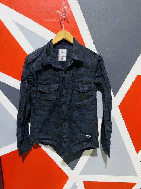 Streetwear - Camo Button Up Shirt