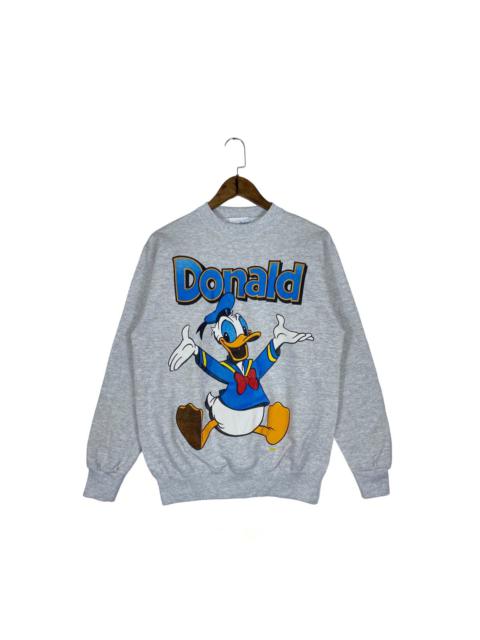 Other Designers Vintage 90s Donald Duck Big Print Crewneck Sweatshirt