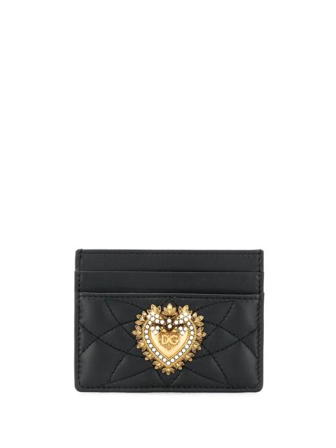 Dolce & Gabbana Devotion quilted card holder