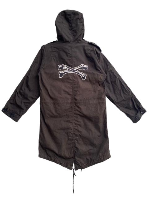 Other Designers Japanese Brand - AW 2006 NASHDULEK japan parka fishtail crossbone logo jacket