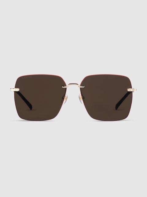 Specialized fit square sunglasses