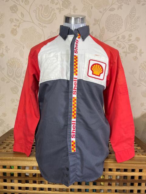 Shell Uniform Workers Vintage Japanese Outlet 1990s