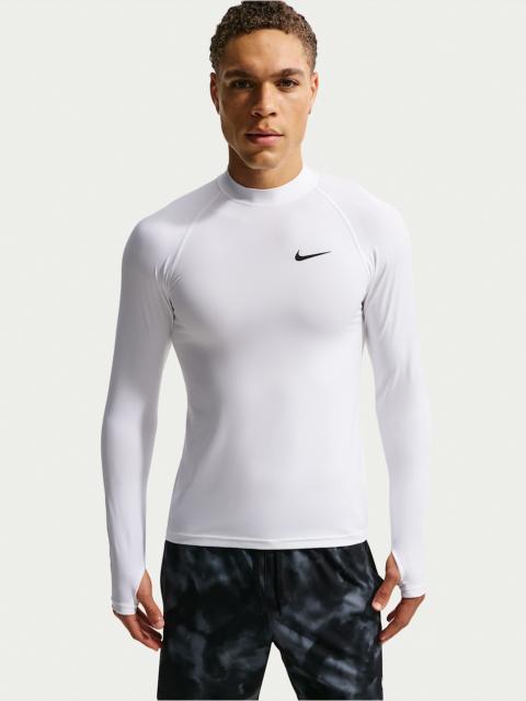 Nike Nike Swim Whitewater Essential Men's Dri-FIT UV Long Sleeve Rashguard Top