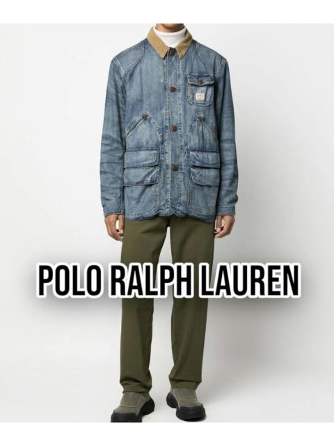 🔥 Vintage Polo Ralph Lauren Denim Hunting Utility Jacket