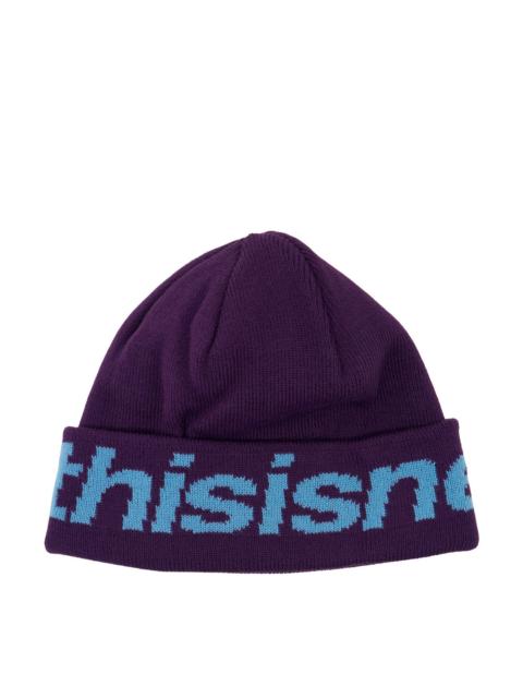 thisisneverthat® HSP Logo Big Cuff Beanie