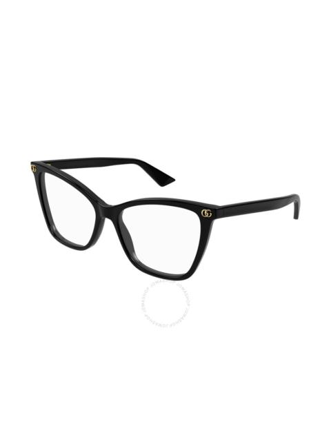 GUCCI Gucci Demo Cat Eye Ladies Eyeglasses GG1817O 001 55