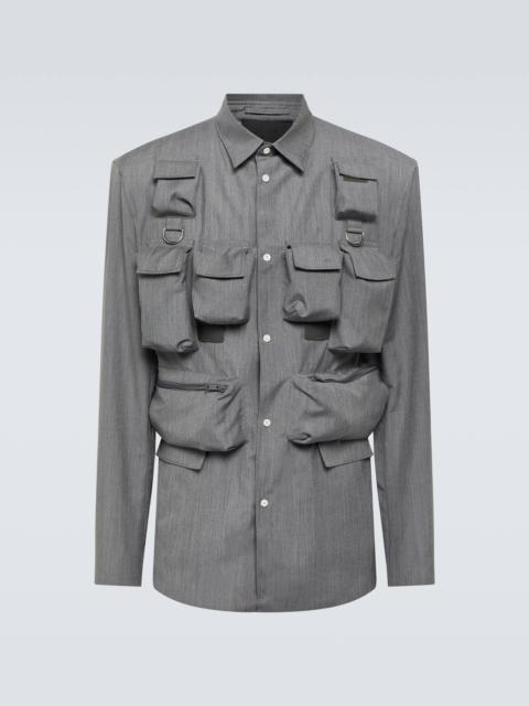 Prada Wool and mohair shirt