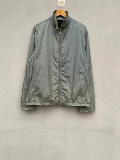 Prada Prada green nylon zipper jacket