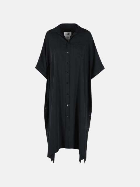 MM6 Maison Margiela BLACK POLYESTER DRESS