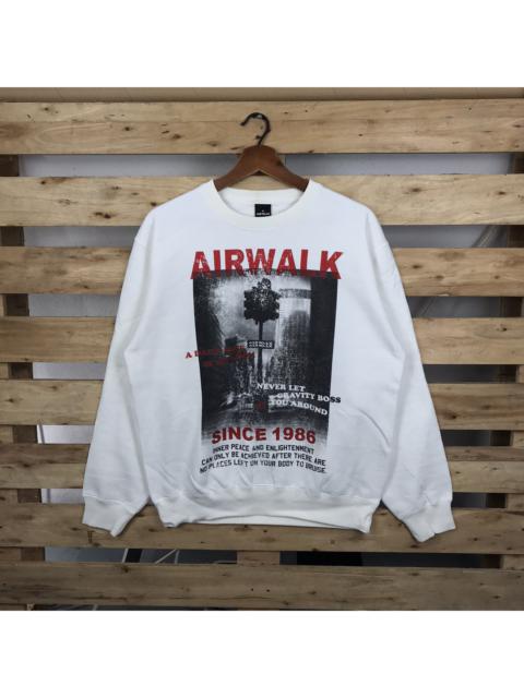 Other Designers Vintage - Vintage AIRWALK Crewneck Sweatshirt Big Logo