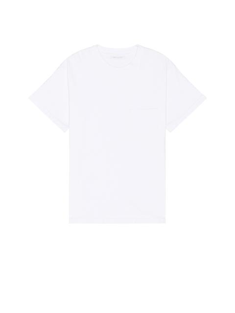 John Elliott Cropped Campus Pocket Tee
