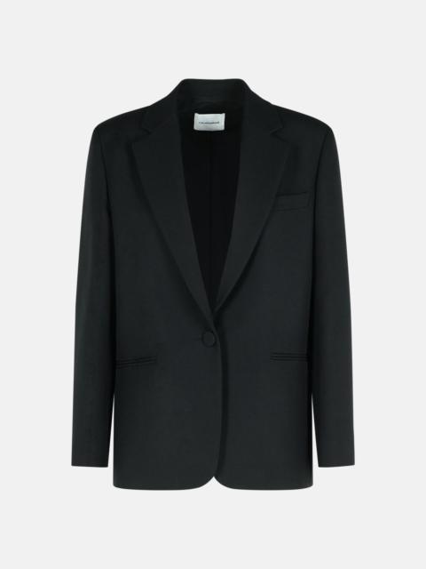 THE ANDAMANE 'GUIA' BLACK POLYESTER BLAZER