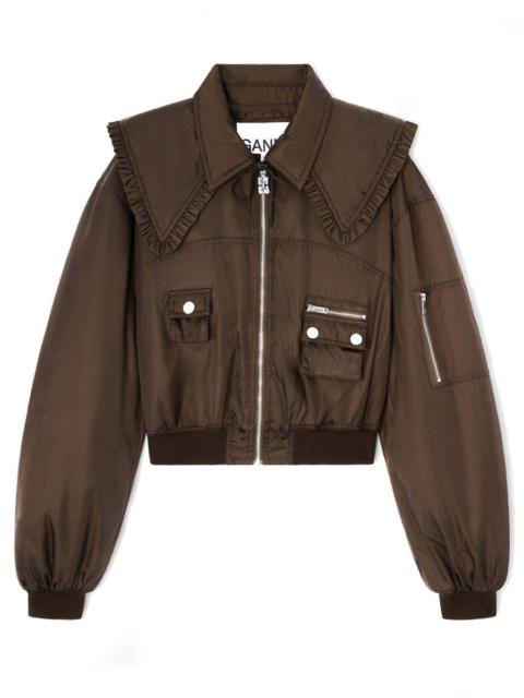 GANNI Ganni Women Bomber Jacket "Duchesse"