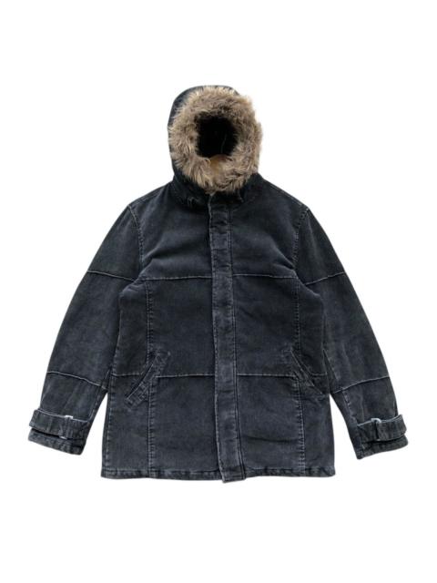 Other Designers Tornado Mart - 2000s japanese IN THE ATTIC faux fur hooded jacket