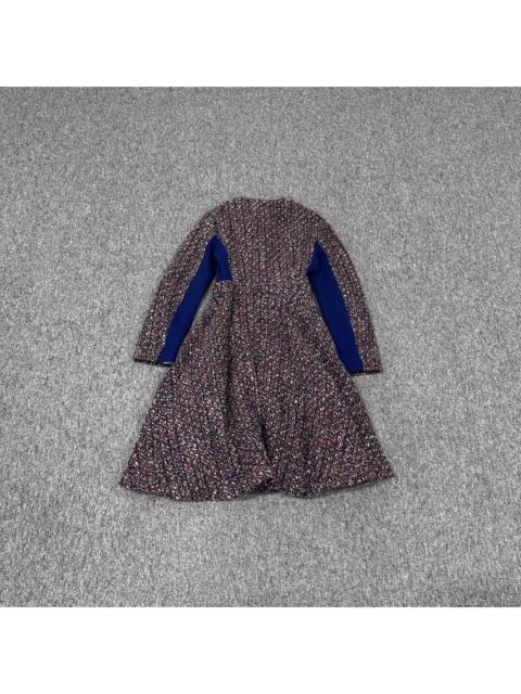 Dior Dior floral wool dress