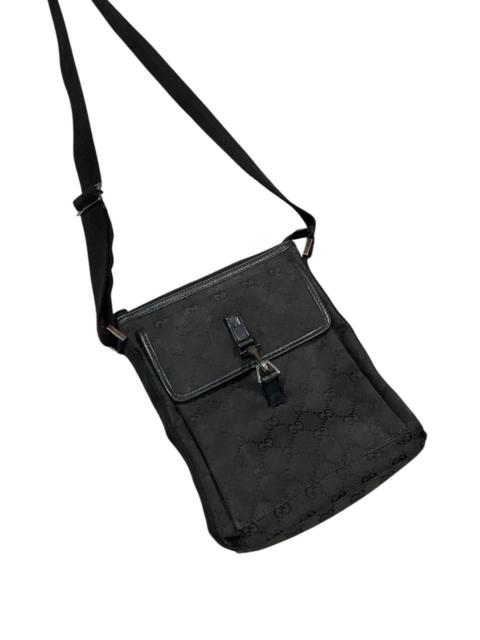 GUCCI Gucci monogram black crossbody bag