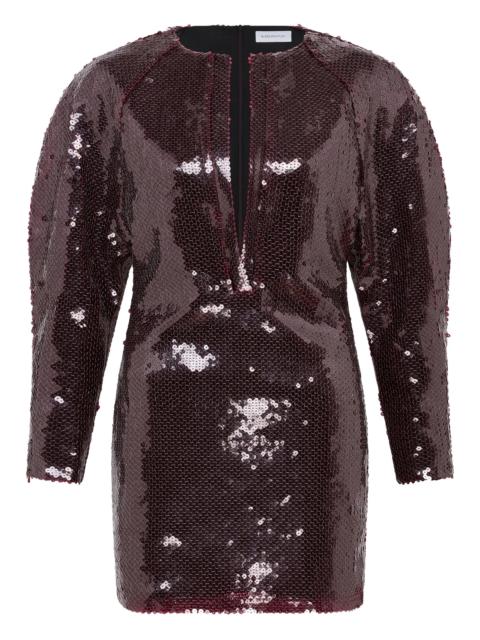 16ARLINGTON Mitilla sequinned mini dress