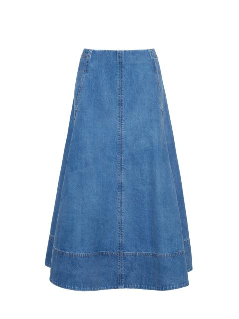 Cara Cara Aisha Skirt
Midi-Length Denim Skirt