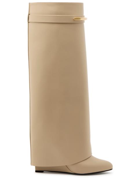 Givenchy Givenchy Shark 95 Leather Knee-high Boots