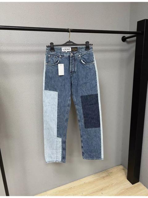 Loewe Loewe Patched Jeans