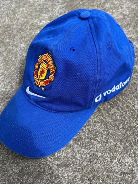 Nike vintage Manchester United vodafone swoosh hat MAN U