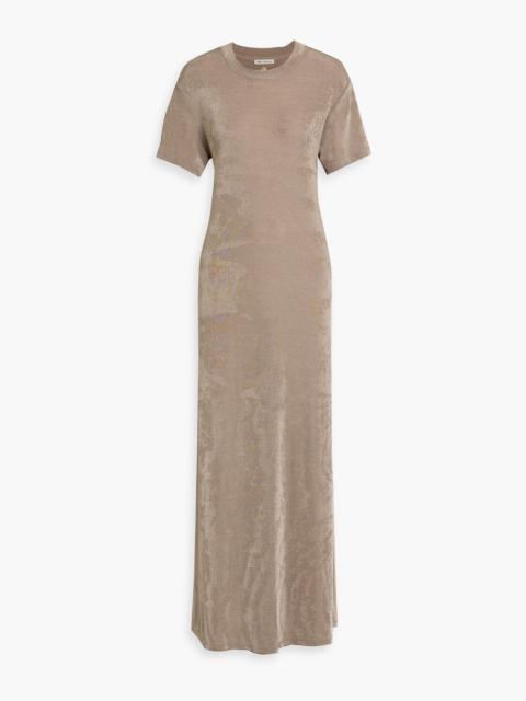 AMI Paris Stretch-jersey maxi dress