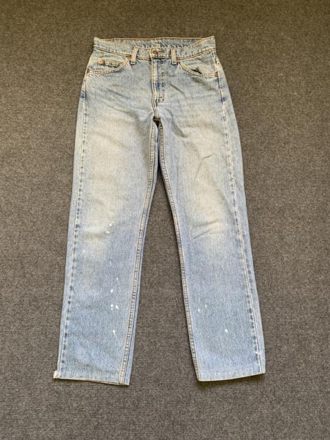 Other Designers Vintage - Vintage 90s Levis 505 Orange Tab Light Wash Jeans