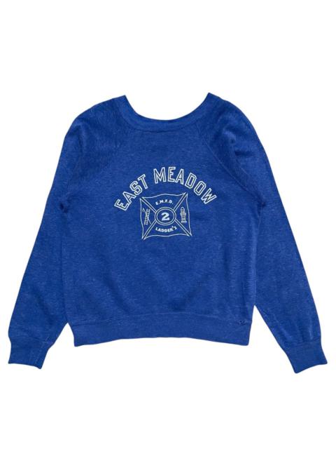 Other Designers Vintage 80s East Meadow Fire Department Crewneck Sweatshirt
