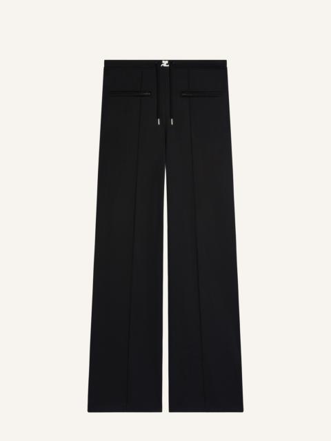 courrèges INTERLOCK TRACKSUIT BAGGY PANTS