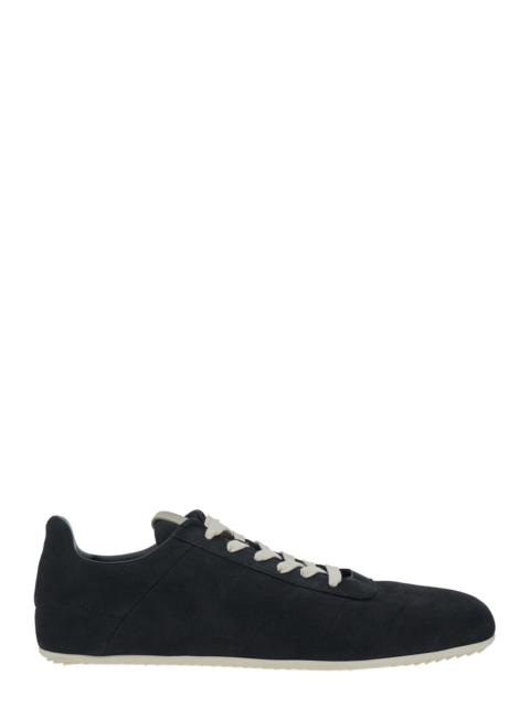 Rick Owens Rick Owens Men Sneakers Quilted Minimal With Minimalist Details In Black Leather Unisex