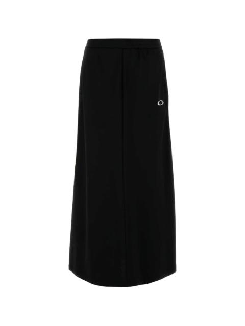 BALENCIAGA Cotton long skirt