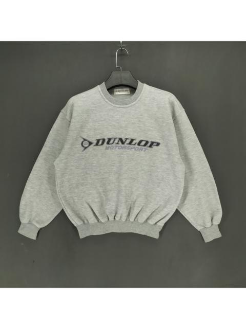 Other Designers Vintage - Dunlop Embroidery Big Logo Sweatshirts #1280-53