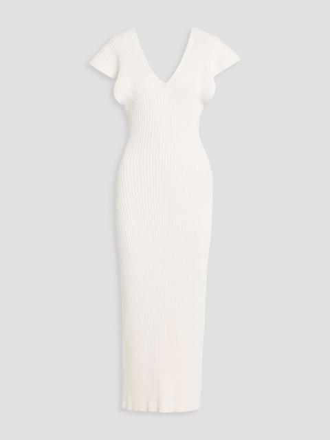 Altuzarra Ribbed-knit maxi dress
