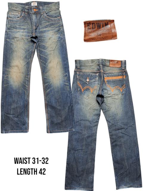 Other Designers Edwin × JNCO × Southpole - Baggy Rusty Denim by Edwin XV Exclusive Vintage.