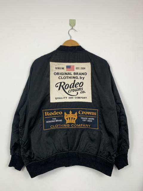 Other Designers Vintage RODEO CROWNS Brown Bombers Jacket J0698