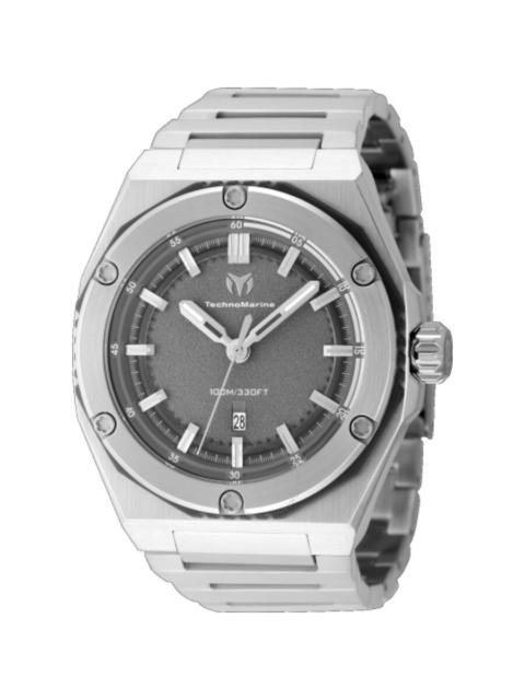 Other Designers Technomarine Coral Quartz Grey Dial Men's Watch TM-416074