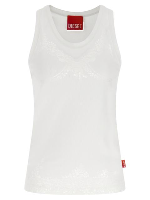 Diesel Diesel Women Diesel X Tinder 'Pr-T-Anki-Lace-R' Tank Top