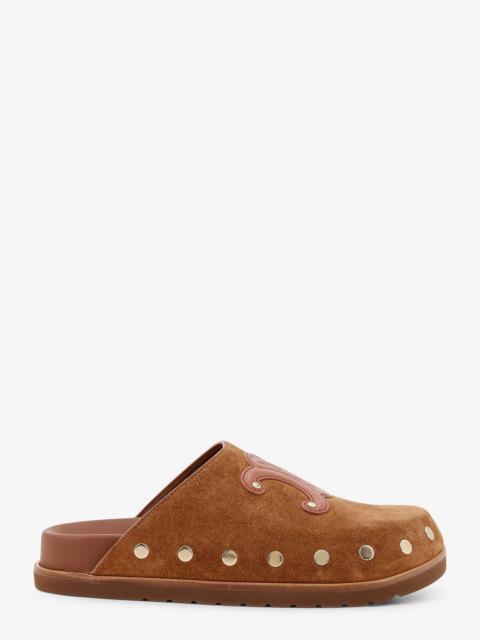 CELINE Celine Pitea Suede Sandals