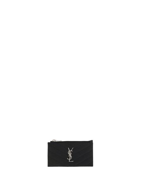 SAINT LAURENT Saint Laurent Women Leather Cardholder